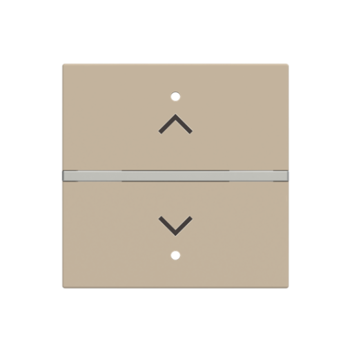 Rocker cover KNX for Venetian blind Two-part rocker Champagne - Zenit