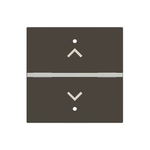 Rocker Venetian blind with Symbol "arrows" Anthracite - Zenit