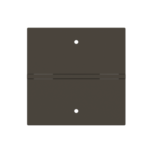 Rocker Switchpush button with Without imprint Anthracite - Zenit