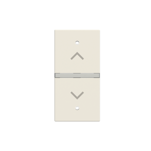 Rocker Symbol "arrows" for Venetian blind Two-part rocker White - Zenit