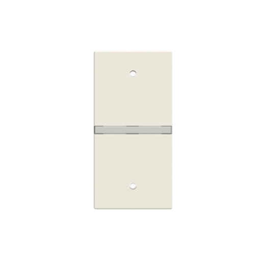 Rocker Without imprint for Switchpush button Two-part rocker White - Zenit