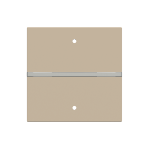 Rocker Without imprint for Switchpush button Two-part rocker Champagne - Zenit