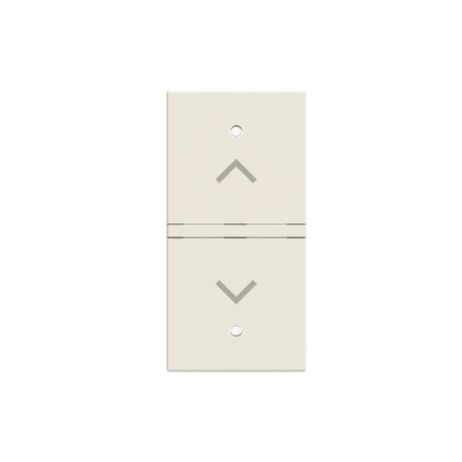 Rocker Symbol "arrows" for Venetian blind Two-part rocker White - Zenit