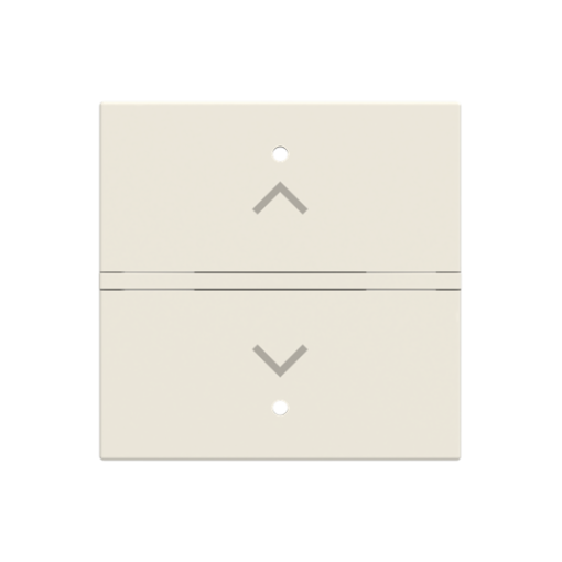 Rocker Symbol "arrows" for Venetian blind Two-part rocker White - Zenit