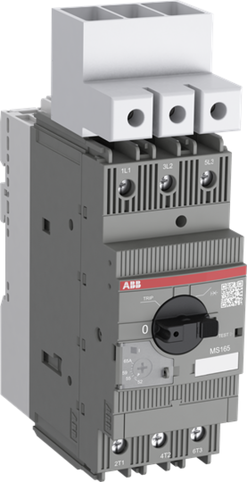 S2-M3-50 3-phase Power infeed Block for MS165, 50 mm²