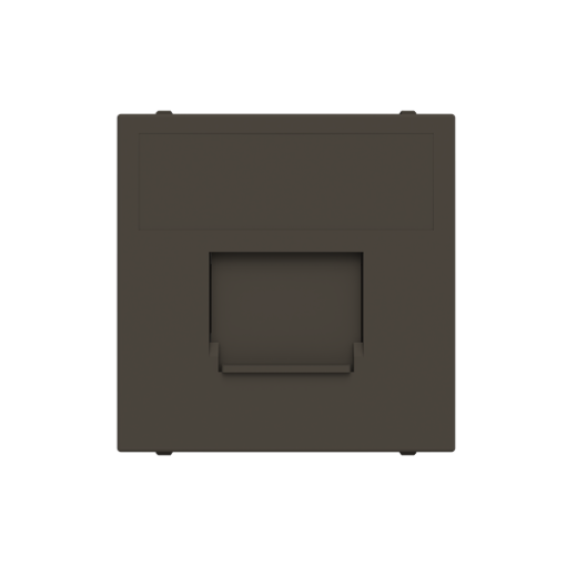 Cover For data connection housing 1 gang Anthracite - Zenit