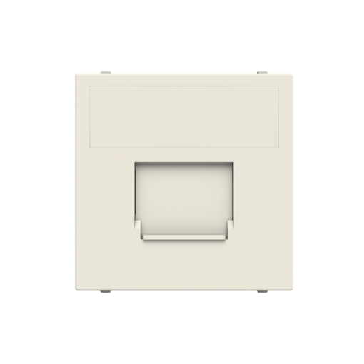 Cover For data connection housing 1 gang White - Zenit