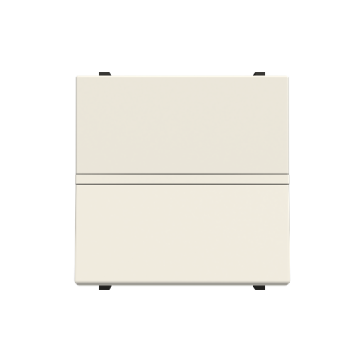 Insertcover Rockerbutton, Two-way switch with LED exchangeable White - Zenit