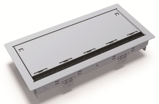 Folding flush workstation box 4 mod. AN Black - CEM