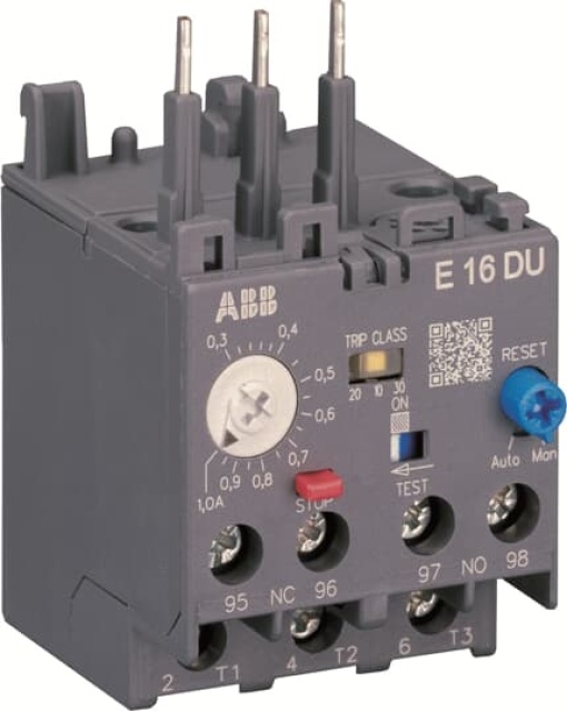 E16DU-2.7 Electronic Overload Relay 0.80 ... 2.7 A