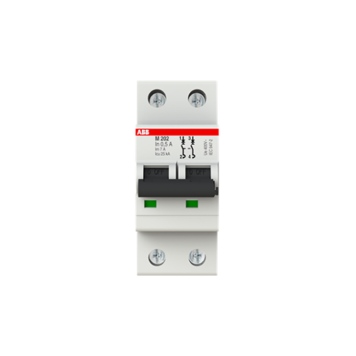M202-0.5A Miniature Circuit Breaker - 2P - 0.5 A