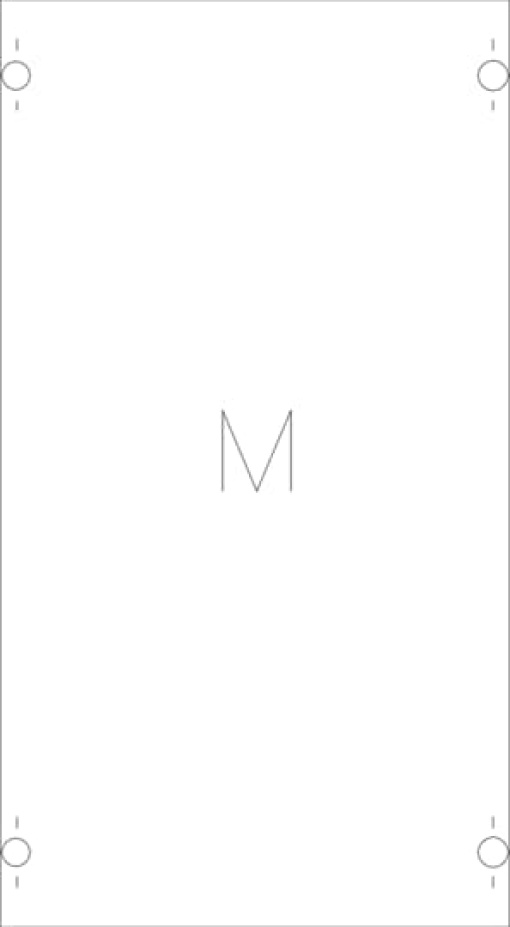 Mounting plate 450 mm x 250 mm x 120 mm , 0 , 00