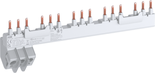PS1-5-1-65K 3-phase busbar 5x MS132-K  1 lateral aux.contact, 65A