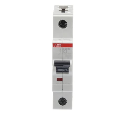 Miniature Circuit Breaker - S200M - 1P - 2 A - C - AC 10 kA