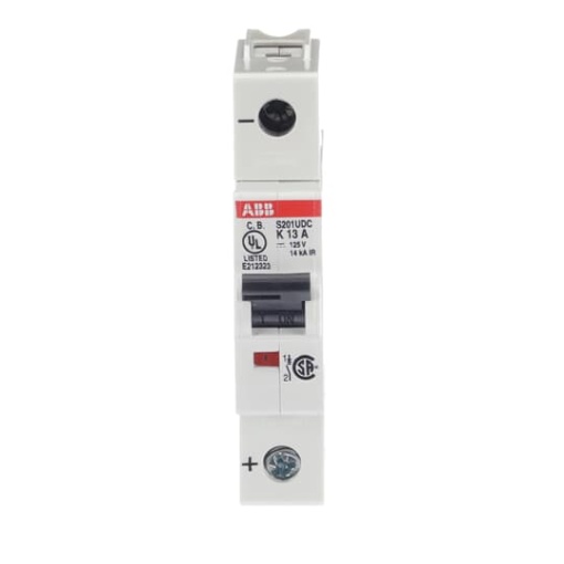 Miniature Circuit Breaker - S200UDC - 1P - 13 A - K - 230 V AC 14 kA