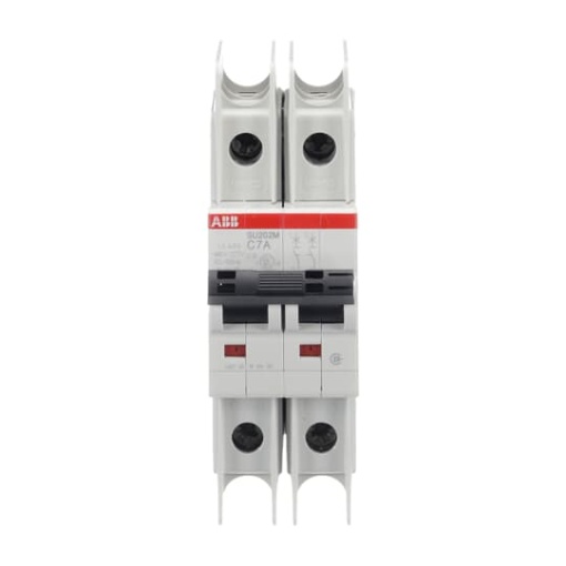 Miniature Circuit Breaker - SU200M - 2P - 7 A - C - 400 V AC 11.2 kA