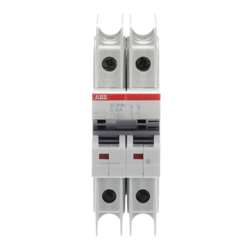 Miniature Circuit Breaker - SU200M - 2P - 13 A - C - 400 V AC 11.2 kA