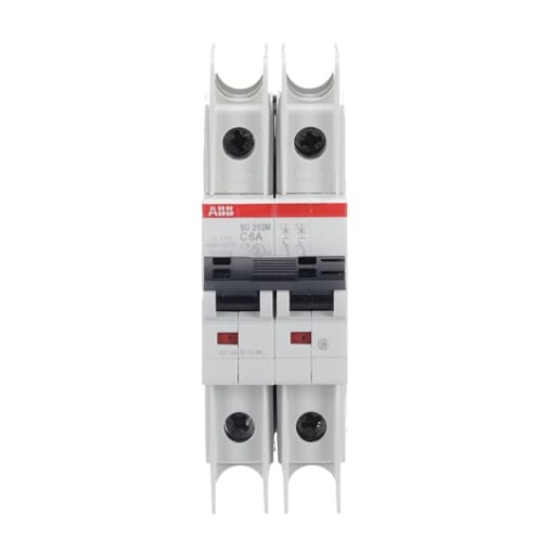Miniature Circuit Breaker - SU200M - 2P - 6 A - C - 400 V AC 11.2 kA