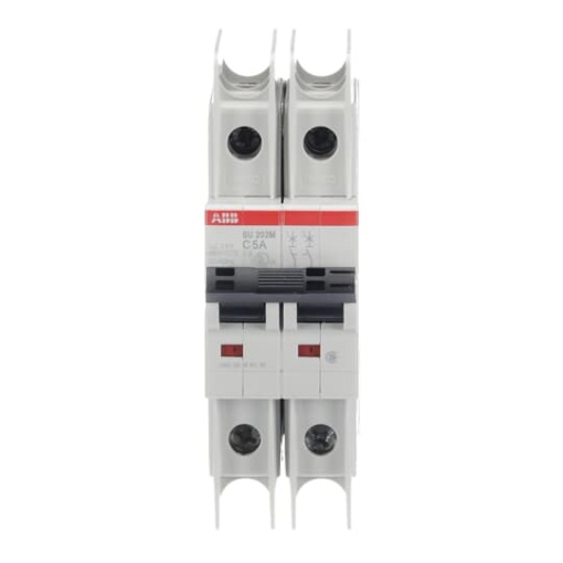 Miniature Circuit Breaker - SU200M - 2P - 5 A - C - 400 V AC 11.2 kA