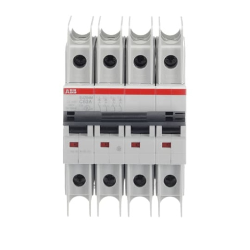 Miniature Circuit Breaker - SU200M - 4P - 63 A - C - 400 V AC 11.2 kA