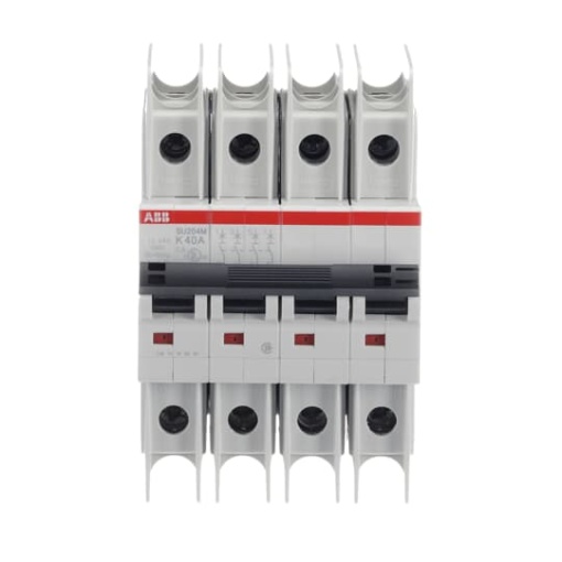 Miniature Circuit Breaker - SU200M - 4P - 40 A - K - 400 V AC 11.2 kA