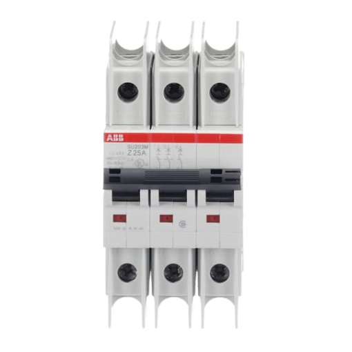 Miniature Circuit Breaker - SU200M - 3P - 25 A - Z - 400 V AC 11.2 kA