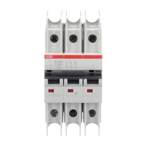 Miniature Circuit Breaker - SU200M - 3P - 30 A - C - 400 V AC 11.2 kA