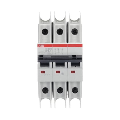 Miniature Circuit Breaker - SU200M - 3P - 15 A - K - 400 V AC 11.2 kA