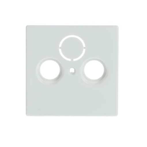 Data  Telecommunication  Antenna SAT 3 gang studio white - Platform 63