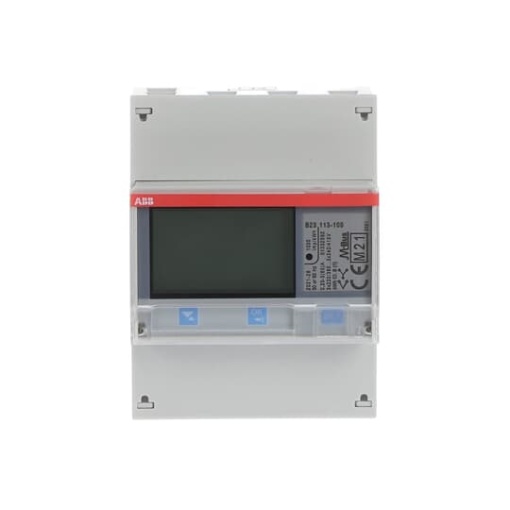 Energy meter 'Steel', M-bus, 3-phase, 5 A