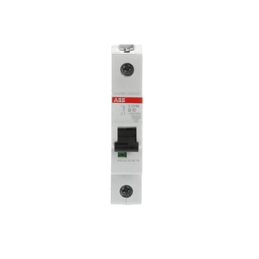 Miniature Circuit Breaker - S200M - 1P - 10 A - B - AC 10 kA