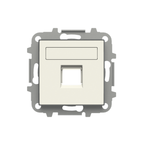 Cover plate Data connection 1 gang White - Sky Niessen