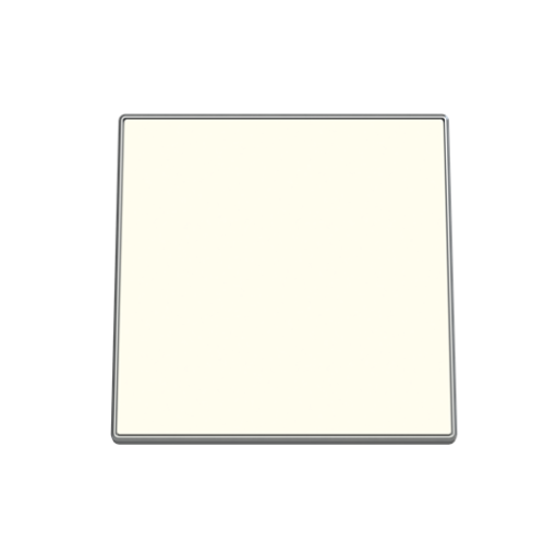 Cover plate Cable outlet with Without imprint White - Sky Niessen