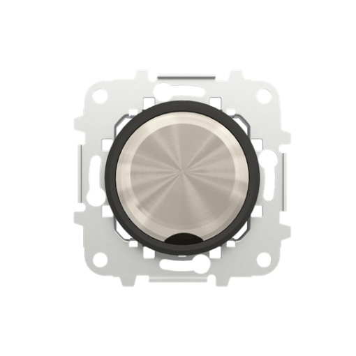 Cover Blind plate with Without imprint Black - Skymoon