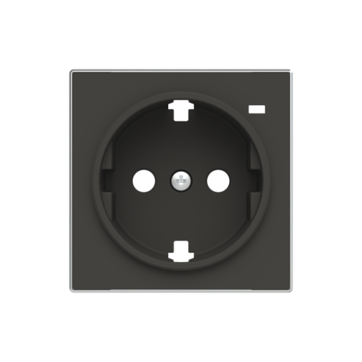 Cover socket outlet Without imprint Black - Sky Niessen