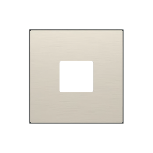 Cover socket outlet Without imprint Stainless steel - Sky Niessen