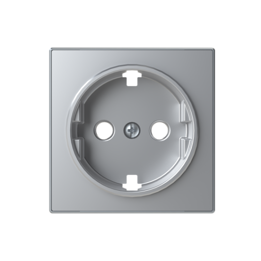 Cover socket outlet Without imprint Silver - Sky Niessen