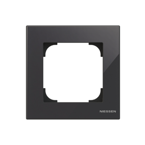 Frame 1-gangs Black - Sky Niessen
