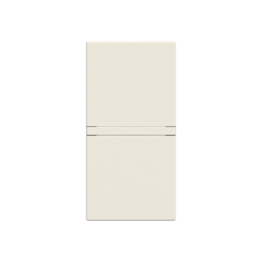 Rocker Without imprint for Switchpush button, One-part rocker White - Zenit