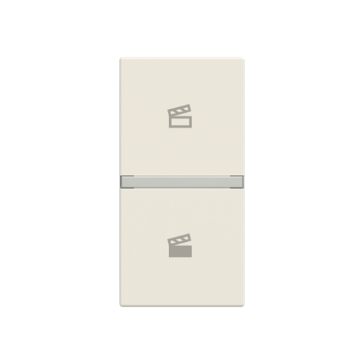 Rocker Scene symbol for Switchpush button, One-part rocker White - Zenit