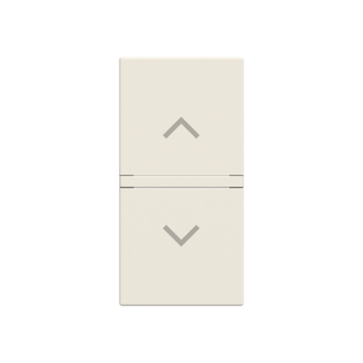 Rocker Symbol "arrows" for Venetian blind, One-part rocker White - Zenit