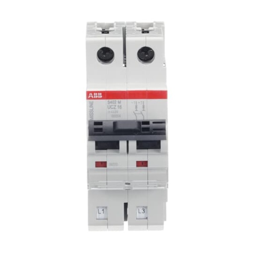 Miniature Circuit Breaker - S400 - 2P - 16 A - UC-Z - 230 V 10 kA