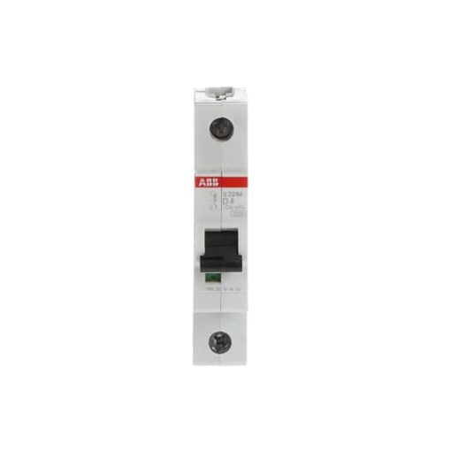 Miniature Circuit Breaker - S200M - 1P - 4 A - D - AC 10 kA