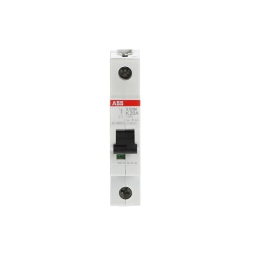 Miniature Circuit Breaker - S200M - 1P - 20 A - K - AC 10 kA