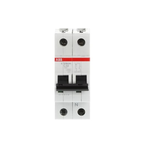 Miniature Circuit Breaker - S200M - 1PN - 32 A - C - AC 10 kA