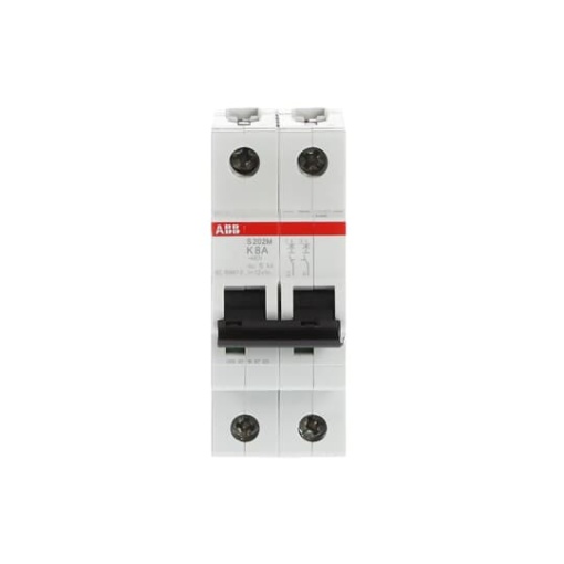 Miniature Circuit Breaker - S200M - 2P - 8 A - K - AC 10 kA