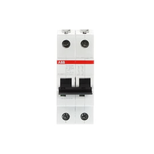 Miniature Circuit Breaker - S200M - 2P - 20 A - K - AC 10 kA