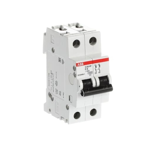 S202MT-C6 Miniature Circuit Breaker - 2P - C - 6 A