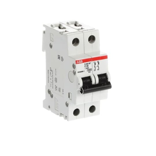 S202MT-C20 Miniature Circuit Breaker - 2P - C - 20 A