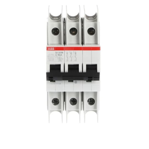 Miniature Circuit Breaker - SU200M - 3P - 16 A - C - 400 V AC 11.2 kA